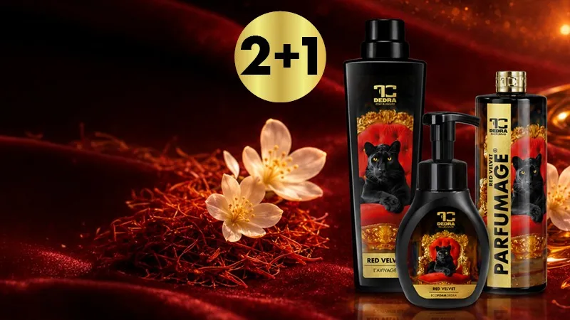 AKCIÓ 2+1! Exkluzív szett RED VELVET